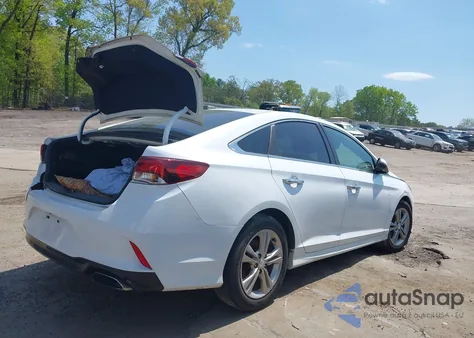 2018 Hyundai Sonata Sel from USA, damaged, VIN 5NPE34AF9JH600267